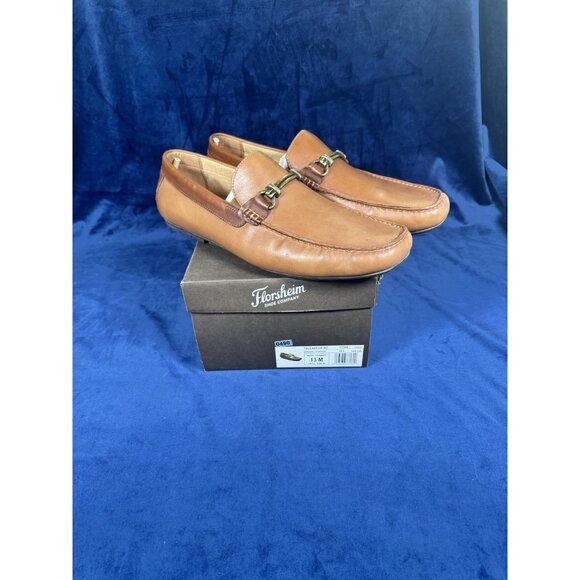 NIB Florsheim Talladega Bit Cognac Men\'s 13 0490